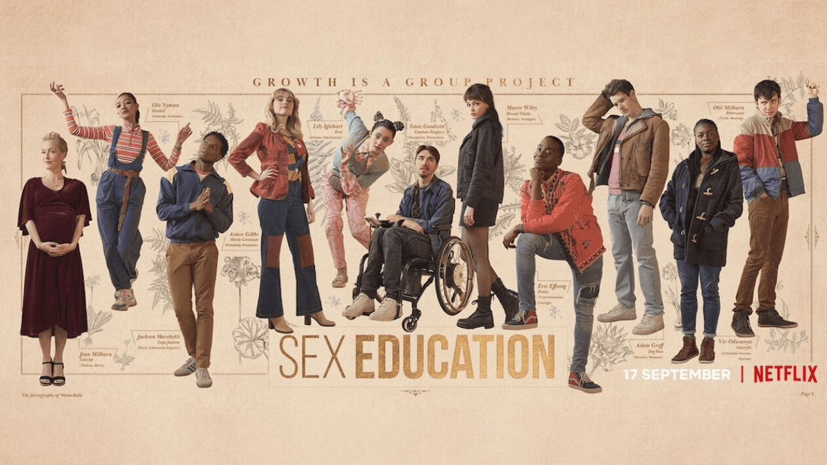«Sex education» (2019-2023).