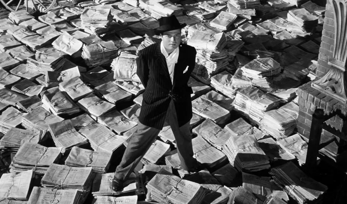 «Ciudadano Kane» (1941). Orson Welles.