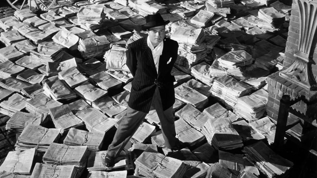 «Ciudadano Kane» (1941). Orson Welles.