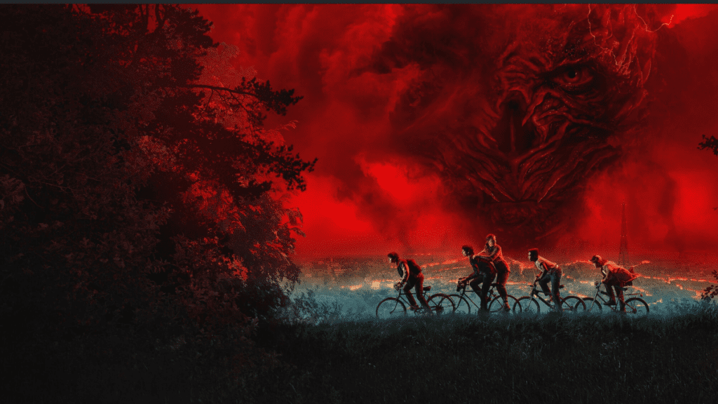 «Stranger things» (2016-2025).