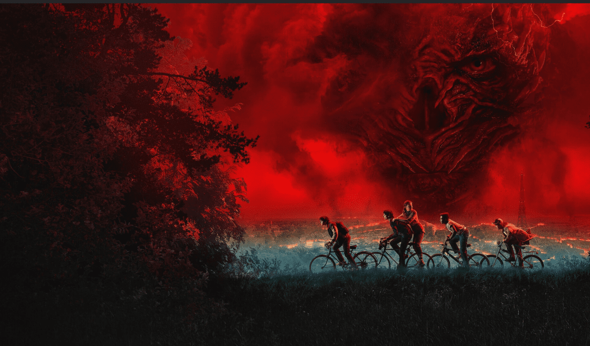 «Stranger things» (2016-2025).