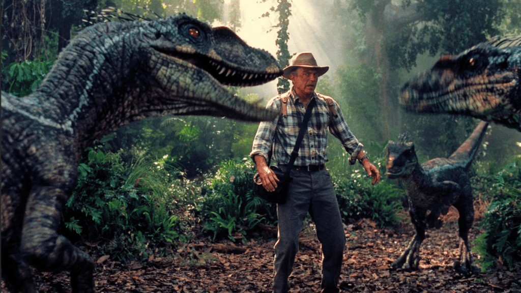 Saga «Jurassic Park» (1993-2025). Steven Spielberg, Joe Johnston, Colin Trevorrow, J. A. Bayona, Gareth Edwards.